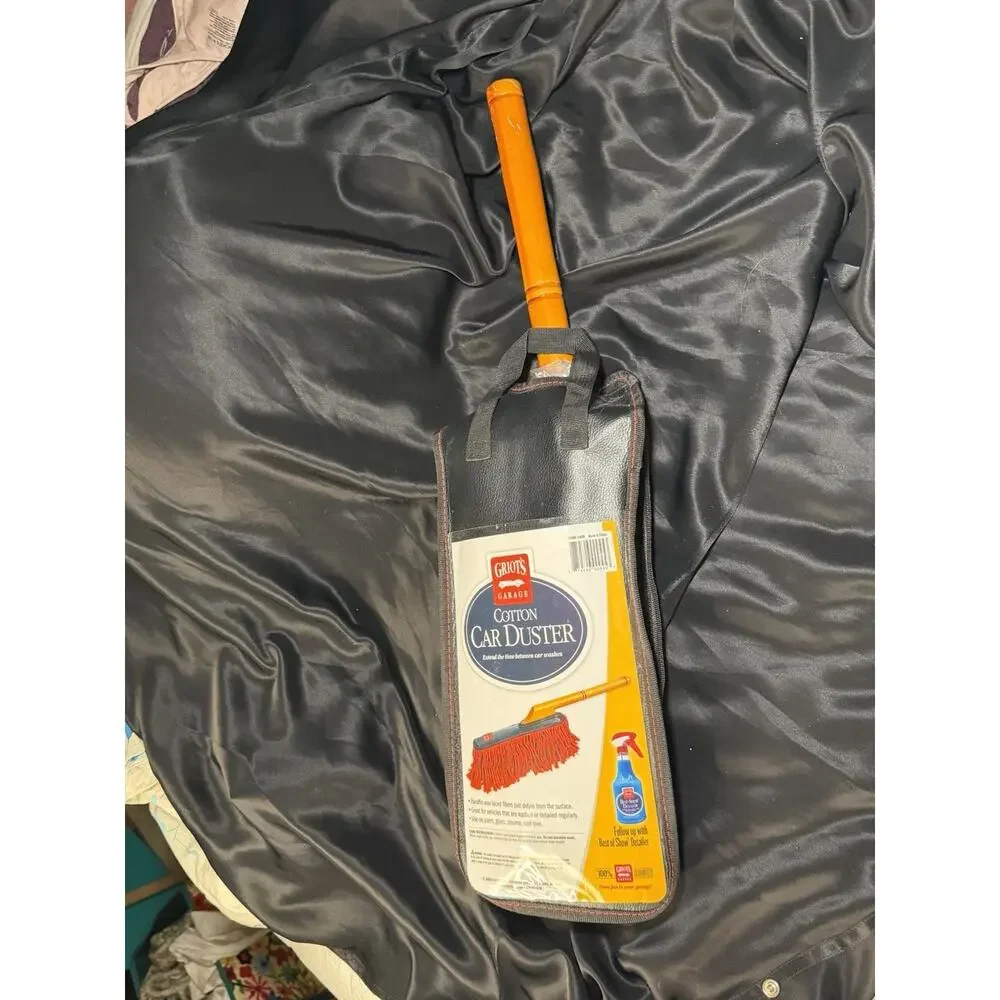 NWT Griots Garage Cotton Car Duster With Handled Carry Case #11408